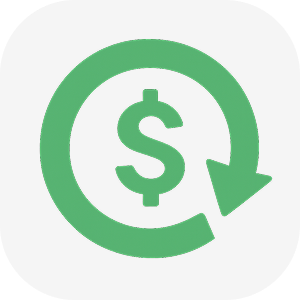 CASH OUT icon